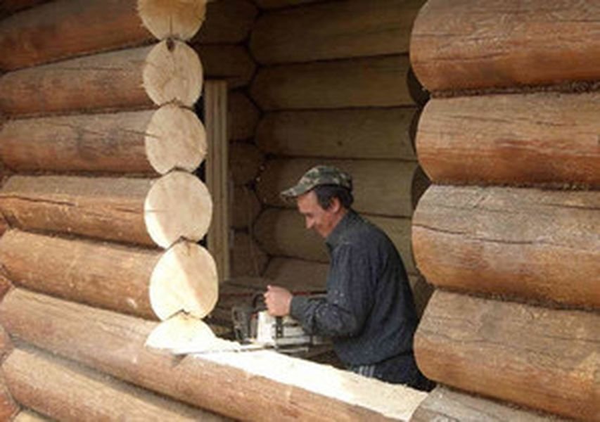 Особенности установки окон в деревянном доме