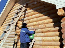 Антисептирование деревяного дома