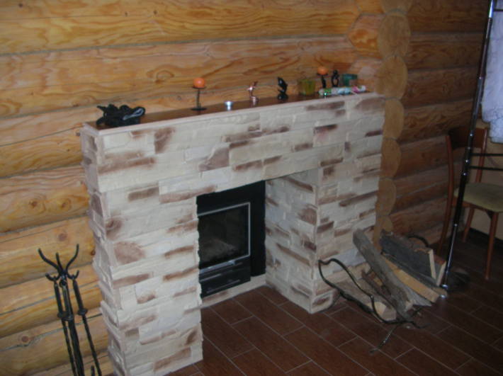 Безопасный камин в деревянном доме