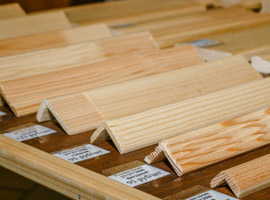 Сечения деревянного уголка