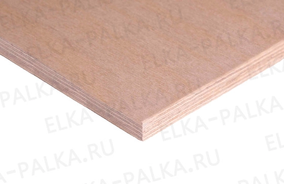 Фанера ФК 30 мм береза сорт 4/4 1525х1525 мм