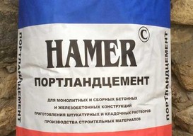 Цемент Финстрой М 500 40 кг Хамер