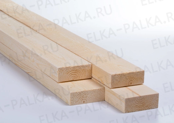 Обрезной брус 40 х 100 мм 1 сорт ГОСТ