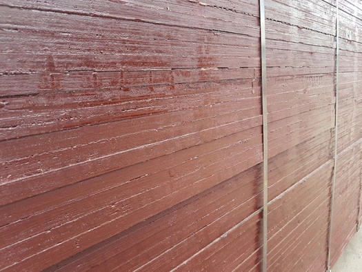 Фанера ламинированная 30 мм гладкая сетка береза сорт 1/2 1500x3000 мм