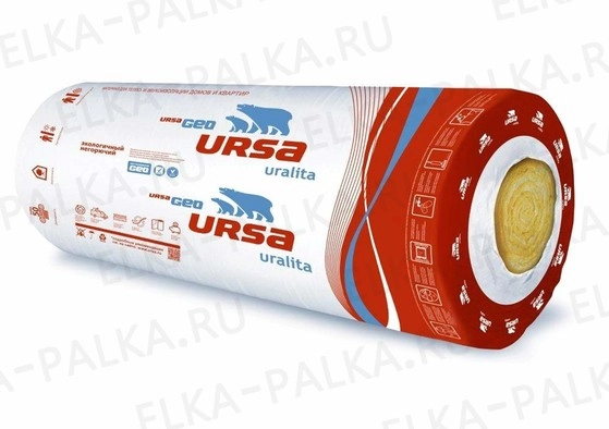 URSA(Урса) ТеплоСтандарт минеральная вата в рулоне